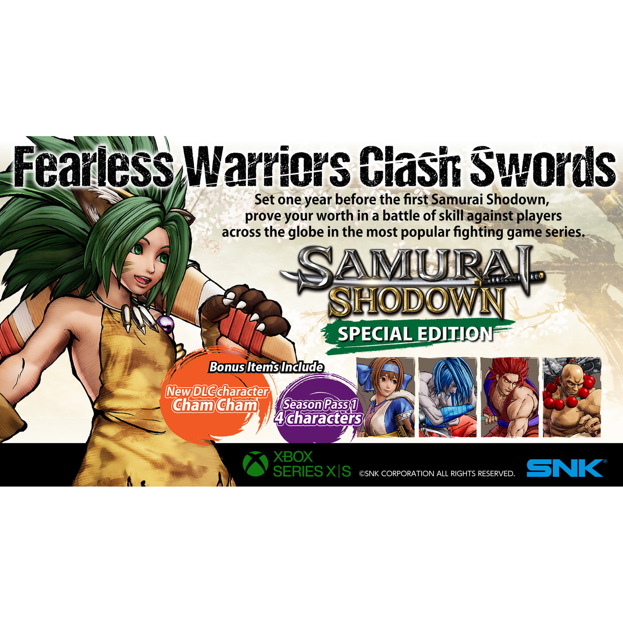 Samurai Shodown Enhanced Edition, Thq-Nordic, Xbox Series X, Xbox One,  816819018576