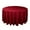 Wine, variant on Round Tablecloth Thick Plain Weave Fabric Solid Color Table Cover for Dining Room Parties and Events Heavy Duty Protective Cloth 55 Inch Navy Blue