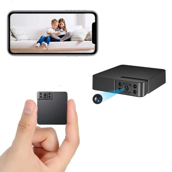 CAMOTUSE New Smart Mini Spy Wireless WiFi Camera Home Security 1080P HD Night Cam Battery