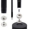 thumbnail image 6 of Snap Setter Fastener Kit Button Fixing Tool S-Spring Socket Popper Setting Tool with 10 Silver Snaps #633 VT5 (12mm (0.47")), 6 of 6
