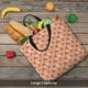 thumbnail image 5 of Fotbe Mushroom Bolsa Tote con Estampado para Mujer, Bolsos con Cremallera, Bolsa de Hombro Casual de Gran Capacidad con Bolsillos Internos, 5 of 7