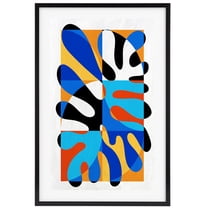 SAFAVIEH Spunky Splat 24" x 36" Framed Wall Art