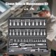 thumbnail image 4 of Caja de Herramientas Combinación Kuymtek Destornillador Reparación Llave Trinquete Rápido Piezas, 4 of 9