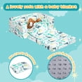 thumbnail image 3 of Sofá 2 en 1 plegable ALIMORDEN para niños pequeños con manta, 3 of 8