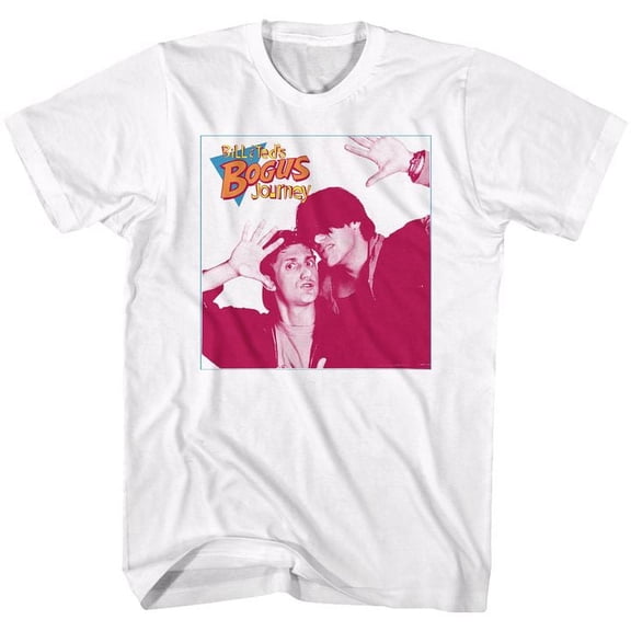 Bill And Ted 4 Square White Adult T-Shirt 4Xl