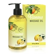 Brookethorne Naturals Renew Massage Oil with Orange & Lemon 8oz