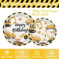 thumbnail image 6 of 96Pcs Construction Birthday Party Supplies Construction Theme Decorations Includes Plates, Napkins, Cutlery, Perfect for Boys Kids Birthday Party, Serves 24 Guests, 6 of 7