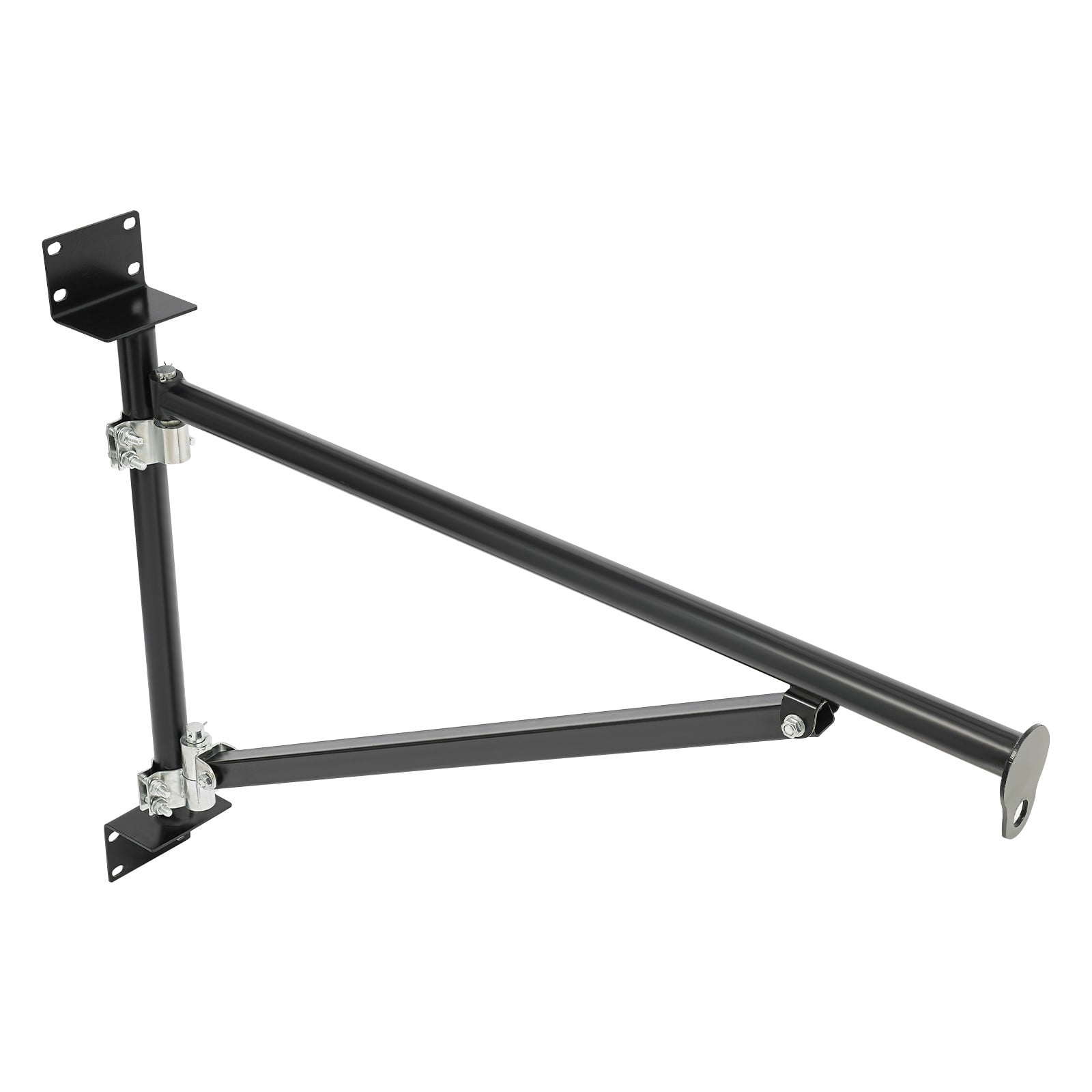 200kg/441lbs Load-bearing Wall-mounted Crane Bracket - Alloy Steel Baking Paint 180° Swivel for Industrial & Household Heavy Lifting