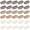 Multicolor, variant on 30 Pieces 32 mm 9-teeth Hair Extension Clips Hair Extension Wigs Snap Clips Comb Small Snap Wig Accessories for Women DIY(Light Brown)