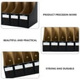 thumbnail image 3 of Set of 5 Office File Storage Holders, Magazine Organizers, and Document Storage Boxes for Desk and Workspace Organization, 3 of 7