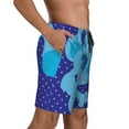 thumbnail image 3 of Blue'S Clues Mens Swim Trunks Quick Dry Board Shorts with Mesh Lining, Hawaii Beach Shorts Swimwear Bathing Suits, 3 of 8