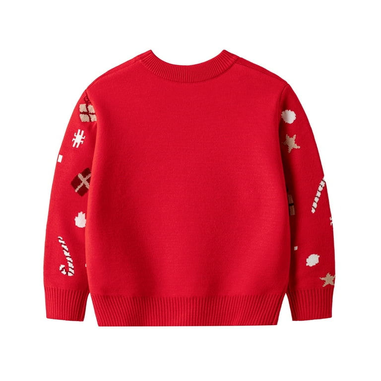 Christmas Jumpers For Boys Girls Kids Xmas Santa Claus