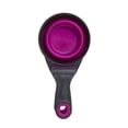 thumbnail image 5 of Dexas Pets Collapsible KlipScoop Collapsible Dry Dog Food Scoop and Dog Food Bag Clip, 1 Cup Capacity, Fuchsia, 5 of 6