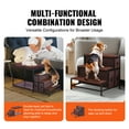 thumbnail image 3 of VEVOR Pet Bunk Bed Dog/Cat Window Perch with Stairs Storage Medium Size, 3 of 9