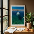thumbnail image 4 of Symi Greek Island Small Boat - Greece Photography Boat Coastal Harbor Seascape Nautical Travel Poster Summer Unframed Wall Art Print 30 x 45 inches, 4 of 60