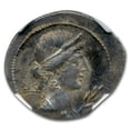thumbnail image 1 of Roman Octavian Augustus AR Denarius (32-31 BC) AU NGC, 1 of 3
