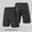 Style1-Dark Gray mens shorts, variant on Mens Shapewear Tummy Control Shorts Soft and Breathable Cotton Boxer Briefs High-Rise Compression Underwear Athletic Waistband Short Leggings Black XXXL