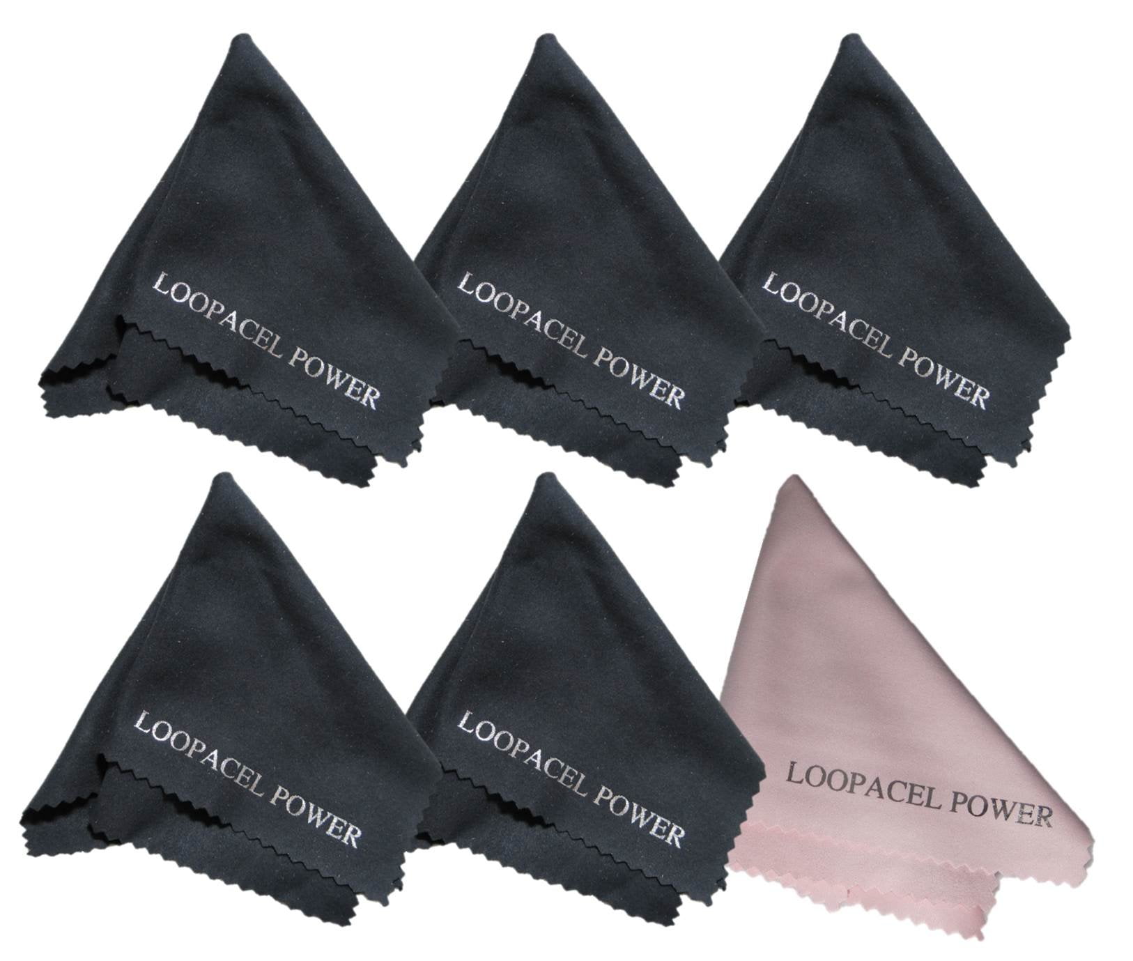 6 Microfiber Cleaning Cloths Ultra Smooth, Use for Delicate Tablets