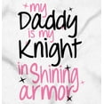 thumbnail image 2 of Daddy is My Knight in Shining Armour Bodysuit Jumper Girls Infant Baby Brisco Brands 24M, 2 of 6