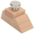thumbnail image 3 of Wooden Sanding Block, Versatile Hand Sanding Block Burnishing Tool Hand Made Leather Tools   For Polishing Shaping  , 3 of 8