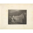 thumbnail image 2 of Frederic Leighton 14x12 Gold Ornate Wood Frame and Double Matted Museum Art Print Titled - A Deathbed Scene (ca. 1849), 2 of 4