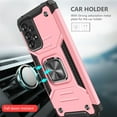 thumbnail image 5 of SOATUTO for Samsung Galaxy A53 6.5 inch Case Heavy Duty Shoftproof Military-Grade Armor Protective Case Cover with Built-in 360° Rotate Ring Kickstand Phone Case for Samsung Galaxy A53 5G - Rose Gold, 5 of 6