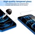 thumbnail image 3 of （3 Pack ）Tempered Glass Film for Apple iPhone 12 pro max Screen Protector, 3 of 4
