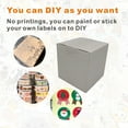 thumbnail image 4 of CH-BOX 8x8x8 Inches of Shipping Boxes (25 Pack), Small Corrugated Cardboard Mailers, Oyster White, 4 of 7
