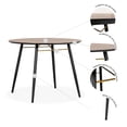 thumbnail image 2 of Mesa Comedor Redonda Onno 100cm Mundo In Desayunador Moderno Onno Nogal, 2 of 8