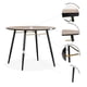thumbnail image 2 of Mesa Comedor Redonda Onno 100cm Mundo In Desayunador Moderno Onno Nogal, 2 of 8
