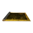 thumbnail image 2 of Ahgly Company Indoor Square Oriental Yellow Asian Inspired Area Rugs, 5' Square, 2 of 4