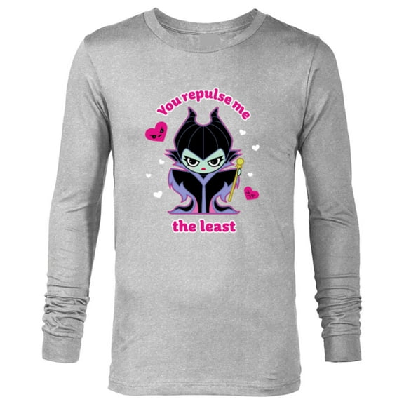 Disney Villains Maleficent You Repulse Me the Least - Long Sleeve T-Shirt for Men - Customized-Athletic Heather