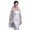 White, variant on Gothic Wedding Headpiece Lace Veils Lightweight Fabric Bridal Ceremony