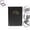 Black, variant on 120 Pockets Coin Collection Album - Portable Coin Holder Book for Collectors, Storage for Pennies, Nickels, Dimes, Quarters & Foreign Coins（Red）