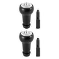 thumbnail image 2 of Destyer ABS High-end Texture Gear Knob For Fashionable And Modern Look Good Hand Feeling Easy Installation with Adapter Height 9.8cm 2Set, 2 of 6