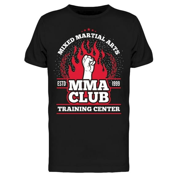 Mma Club Training Center T-Shirt Men -Image by Shutterstock, Male 3X-Large