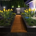 thumbnail image 7 of Solar Garden Lights Outdoor Waterproof, 2 Pack LED Solar Flower Lights Decorative Garden Décor Outside for Flower Pathway Lawn Light Party Decorations, Multicolor, 7 of 7