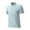 Light Blue, variant on ohmzyzo Mens Polo Shirts Moisture Wicking Golf Shirts Clasic Solid Color Short Sleeve Performance Tops Breathable Outdoor Golf Tees Army Green XXL