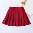 thumbnail image 7 of Fancifize Teens Girls High Waist Pleated Skirts Formal Skirt with Built-in Shorts for School Uniform Trendy Cozy Skorts, 7 of 7