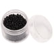 thumbnail image 2 of 1000 Uds 3mm x 2mm silicona Micro enlaces anillos cuentas herramienta de extensión de cabello negro, 2 of 8