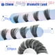 thumbnail image 2 of Extensiones de pestañas Yaiseiko Fluffy Lash Clusters 300D 12-25 mm, 2 of 7