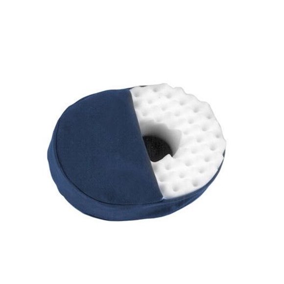 Anneau de Confort Convolué (Anneau Beigne en Mousse) Conception Ergonomique Réduit la Douleur dans la Zone du Coccyx - 3 Pouces X 13 Pouces X 17 Pouces