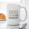 thumbnail image 6 of CafePress - Coffee Then Neuroscience Mugs - 15 oz Ceramic Large White Novelty Mug, 6 of 6
