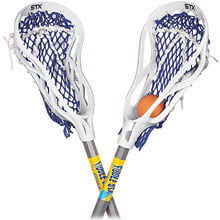 STX FiddleSTX Lacrosse Sticks - 2 Pack with Ball