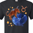 thumbnail image 4 of Inktastic Taurus Constellation Zodiac Sign Illustration T-Shirt, 4 of 5
