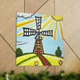 thumbnail image 6 of A Windmill Tapestry - Canvas, 6 of 10