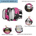 thumbnail image 3 of ALAZA Tropical Flowers-t9 Laptop Backpack Purse Travel Bag Casual School Bookbag Rucksack for Women Men, 3 of 6