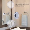 thumbnail image 3 of Lighted Makeup Mirror 10x Magnifying Vanity Mirror with Light,, 3 of 3