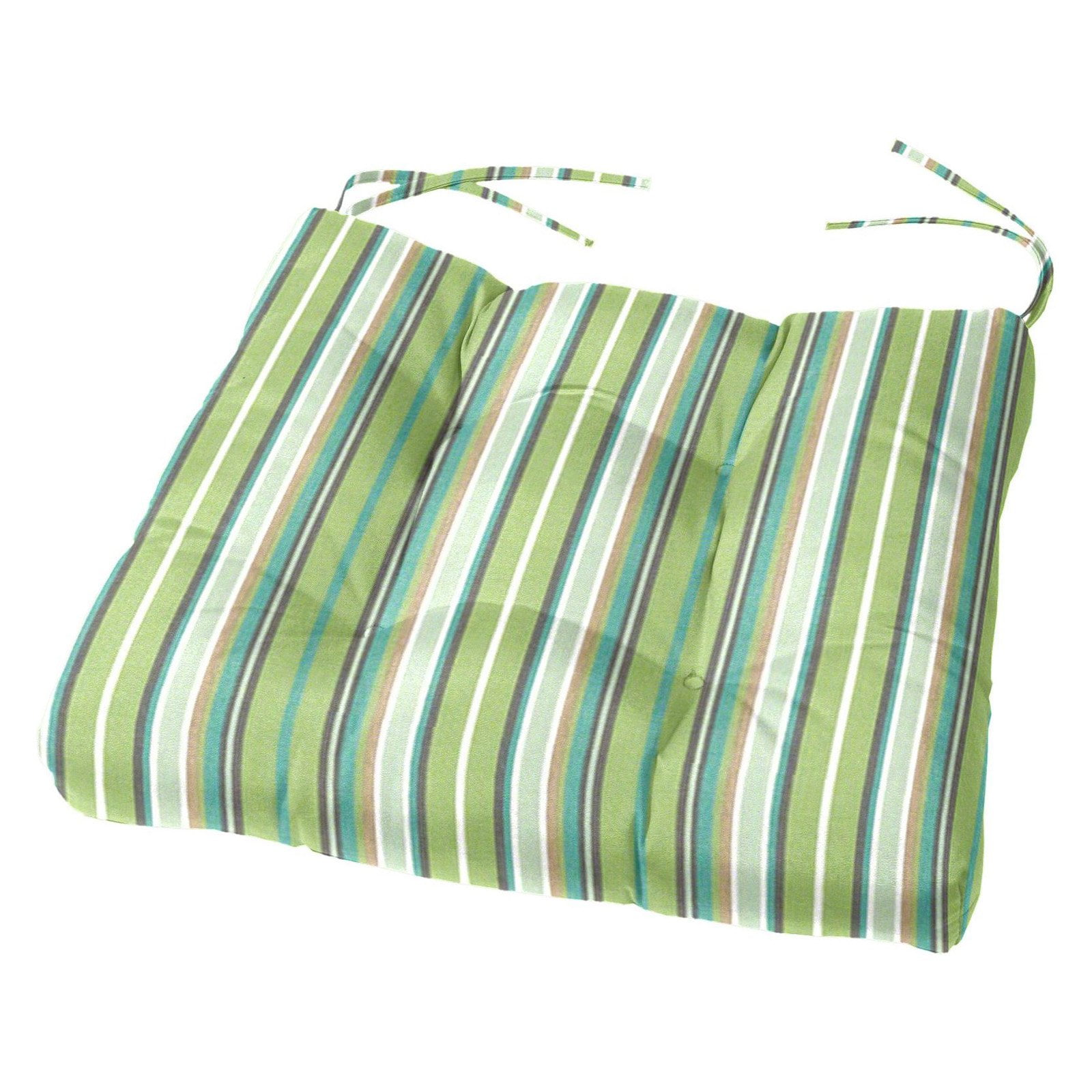 Cushion Source 20 x 18 in. Striped Sunbrella Chair Cushion