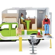 Adventure Force Ford F-350 Camping Adventure Vehicle Play Set, 8 Pieces
